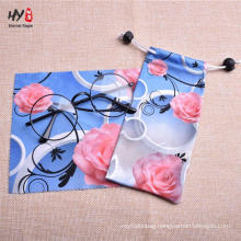 Microfiber eyeglass with custom print cleaning storage pouch